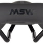 MSW SDL-165 Hustle Performance - Comfort CrMo Rail Saddle Black