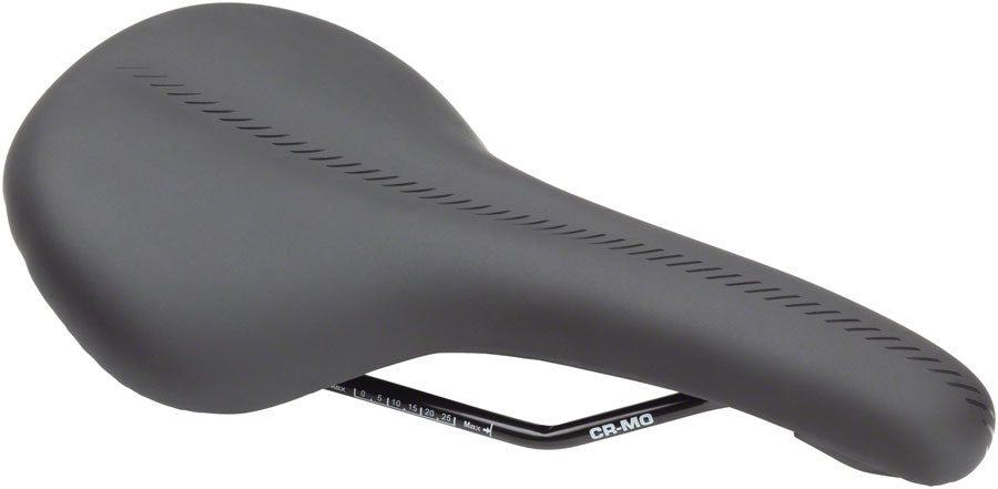 MSW SDL-165 Hustle Performance - Comfort CrMo Rail Saddle Black
