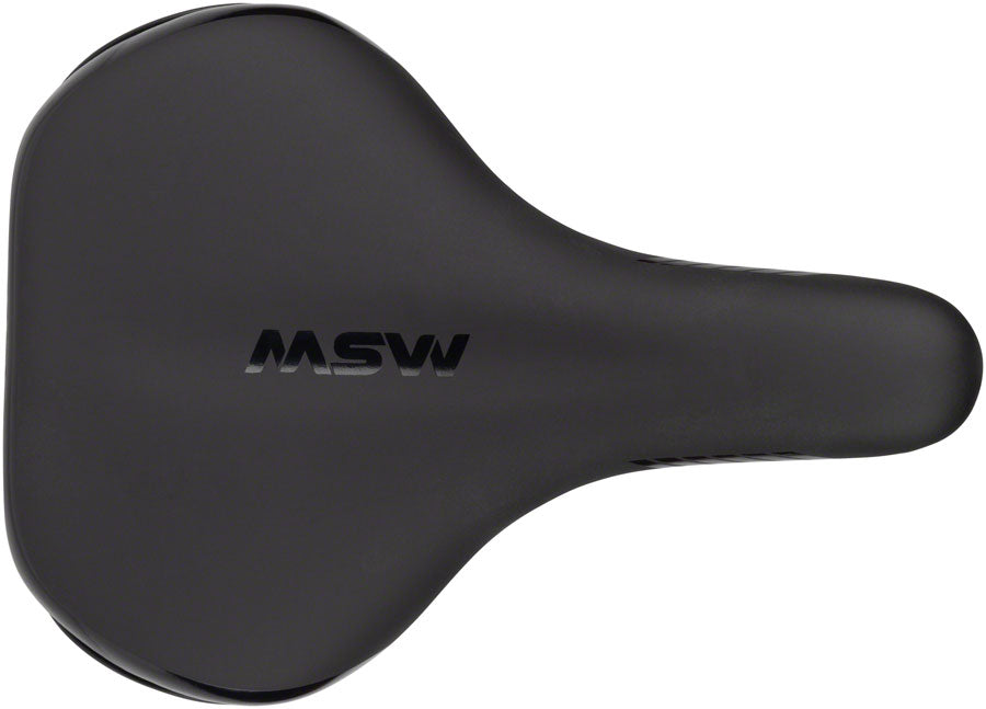 MSW SDL-192 Relax Recreation - Comfort Steel Rail Saddle Black/Orange