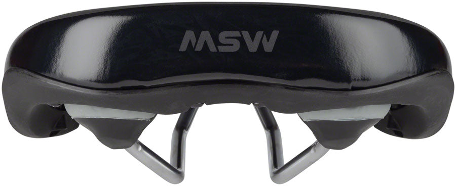 MSW SDL-192 Relax Recreation - Comfort Steel Rail Saddle Black/Orange