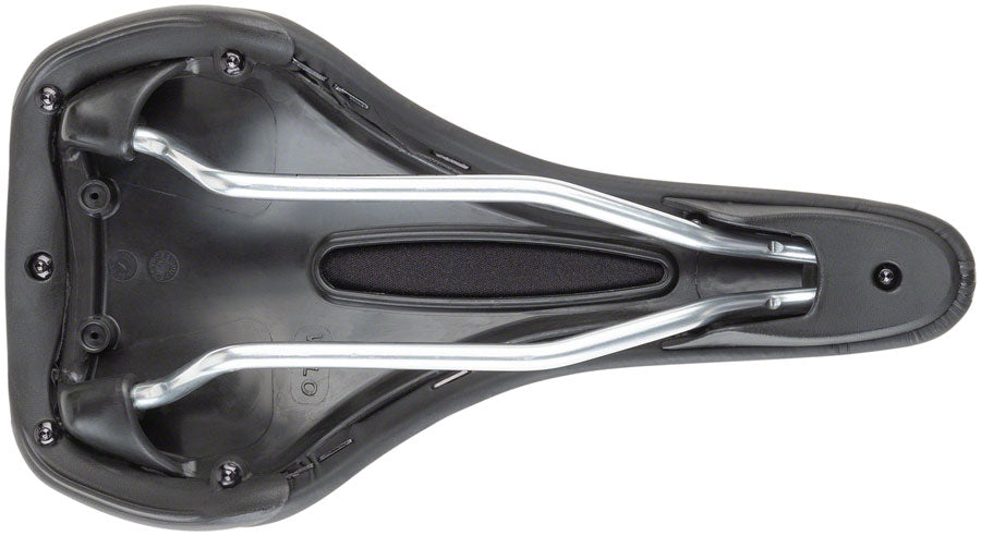 MSW Youth Long - Comfort Steel Rail Saddle Black