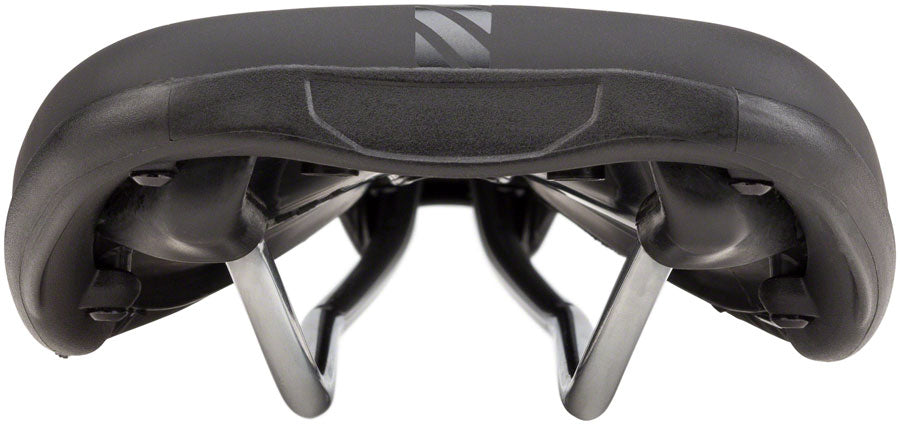 MSW Youth Long - Comfort Steel Rail Saddle Black