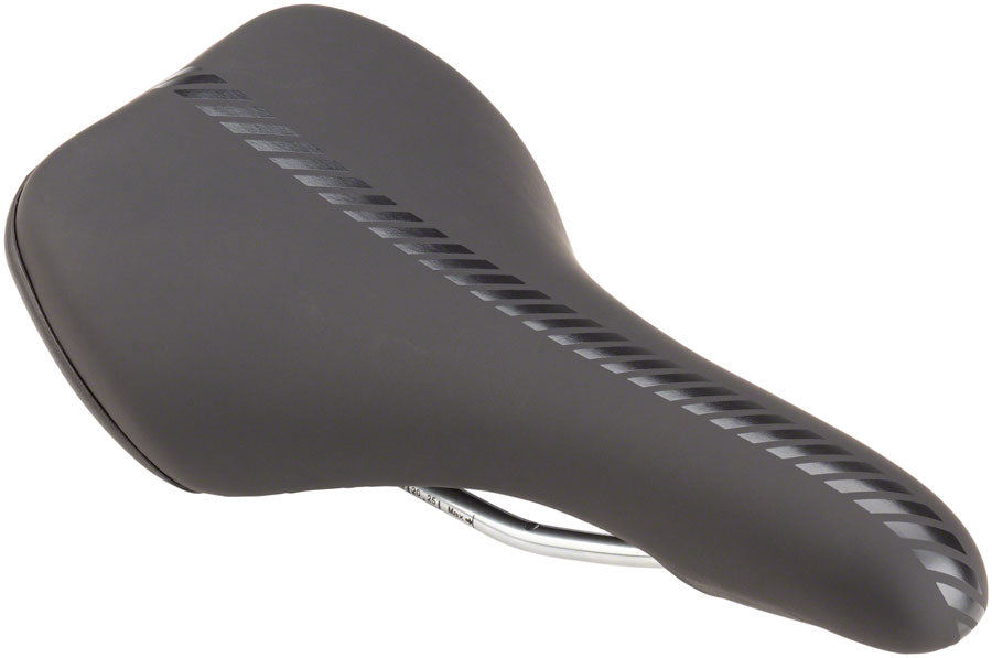 MSW Youth Long - Comfort Steel Rail Saddle Black
