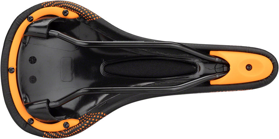 Chromag Trailmaster DT - Mountain CrMo Rail Saddle Black/Orange