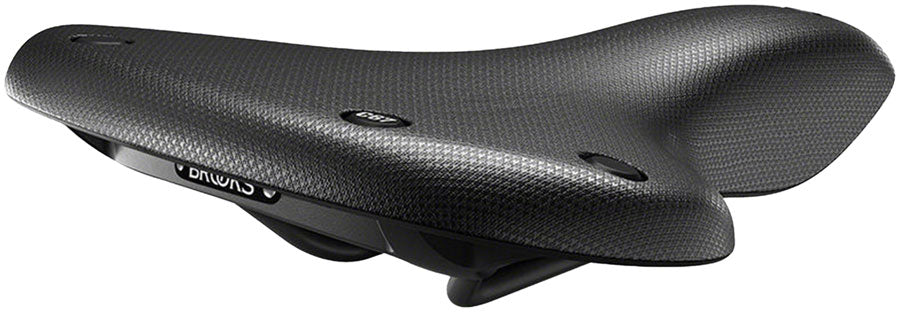 Brooks C67 - Comfort Saddle Black/Orange/Natural