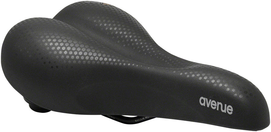 Selle Royal Avenue - Moderate Men's Comfort Saddle Black/Orange