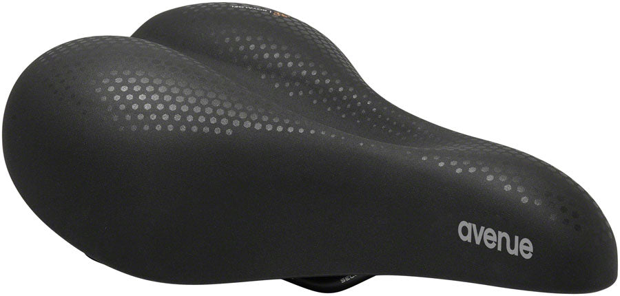 Selle Royal Avenue - Moderate Women's Comfort Saddle Black/Orange