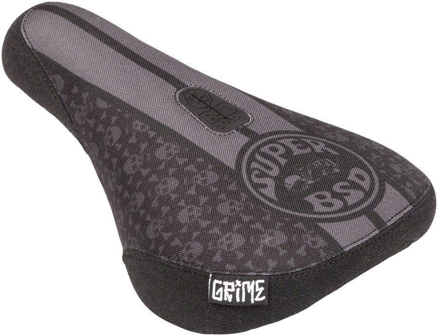 BSD Grime Super BSD BMX Seat - Pivotal, Fat, Black