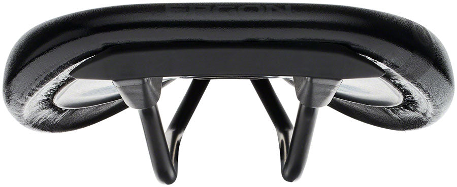 Ergon SM Sport - Stealth Women's Medium Large Comfort CrMo Rail Saddle Black