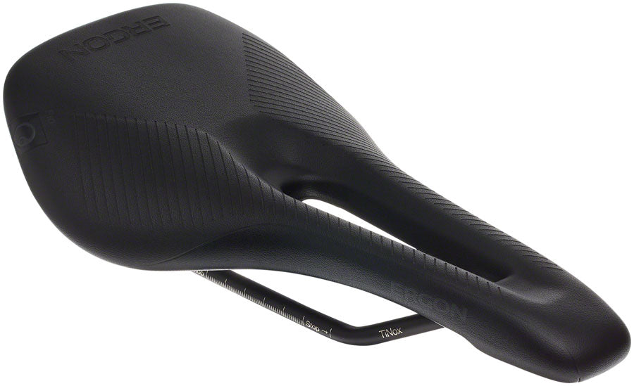 Ergon SR Pro - Titanox Women's Small Medium Comfort Saddle Black