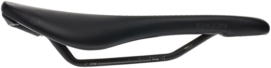 Ergon SR Pro - Titanox Women's Medium Large Comfort Saddle Black