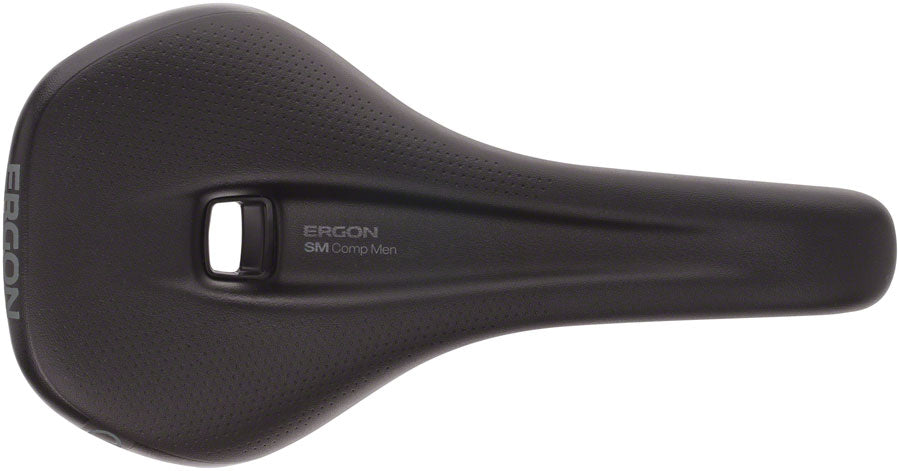 Ergon SM Comp Saddle - Steel, Stealth, Men's, Small/Medium