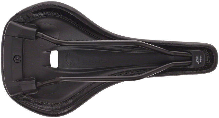 Ergon SM Comp Saddle - Steel, Stealth, Men's, Small/Medium