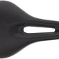 Ergon SR Pro - Stealth Women's Small Medium Comfort Oval Rail Saddle Black