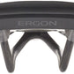 Ergon SR Pro - Stealth Women's Small Medium Comfort Oval Rail Saddle Black