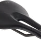 Ergon SR Pro - Stealth Women's Small Medium Comfort Oval Rail Saddle Black