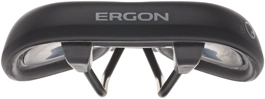 Ergon ST - Balck Men's Small Medium Comfort CrMo Rail Saddle Black
