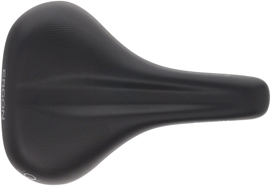 Ergon ST - Men's Medium Large Comfort CrMo Rail Saddle Black