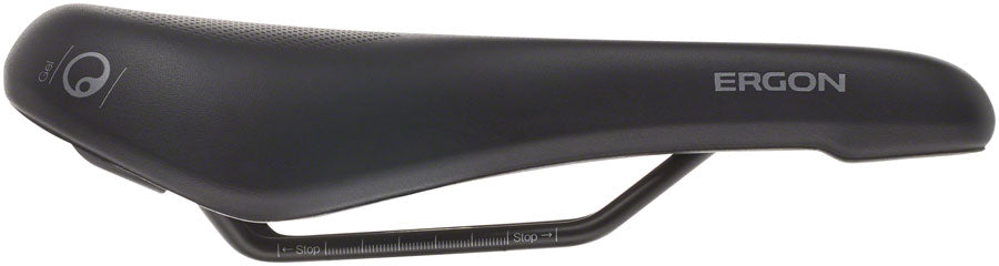 Ergon ST - Men's Medium Large Comfort CrMo Rail Saddle Black