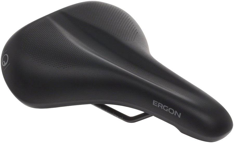 Ergon ST - Men's Medium Large Comfort CrMo Rail Saddle Black