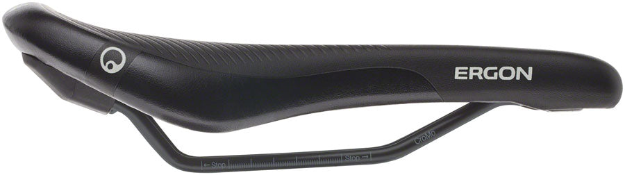 Ergon SM E Mountain Sport Saddle - Chromoly, Stealth, Men's, Small/Medium