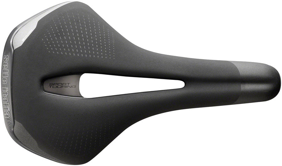 Selle Italia ST 5 Flow - Fec Alloy S2 Comfort CrMo Rail Saddle Black/Silver