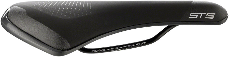 Selle Italia ST 5 Flow - Fec Alloy L2 Comfort CrMo Rail Saddle Black/Silver