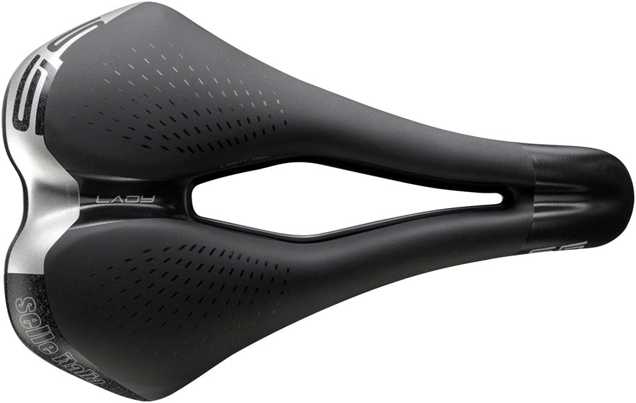 Selle Italia S 5 Lady Superflow Saddle - Fec Alloy, Black, S3, Women's