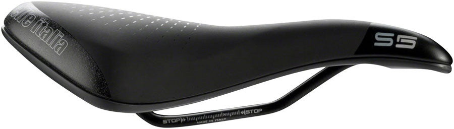 Selle Italia S 5 Lady Superflow - Fec Alloy L3 Women's CrMo Saddle Black/Silver