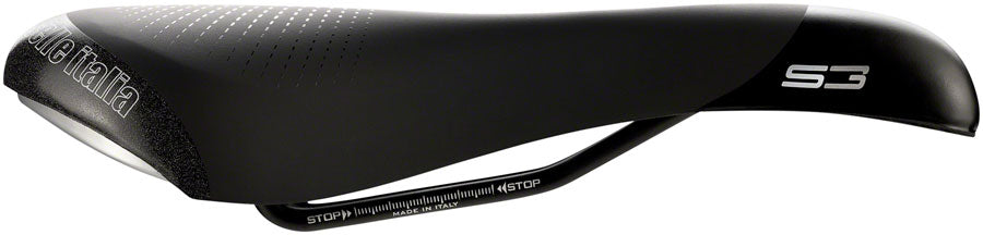 Selle Italia S 3 Flow - Fec Alloy S2 Comfort CrMo Rail Saddle Black/Silver