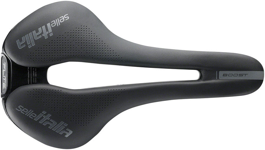 Selle Italia Flite Boost Superflow - S3 Comfort Ti Rail Saddle Black