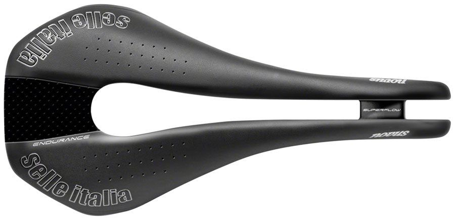Selle Italia Novus Endurance TM Superflow - Manganese S3 CrMo Rail Saddle Black