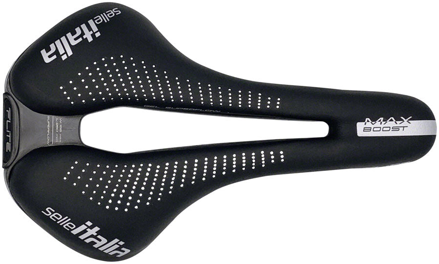 Selle Italia Max Flite Boost Superflow - L3 Ti Rail Saddle Black/Orange/White