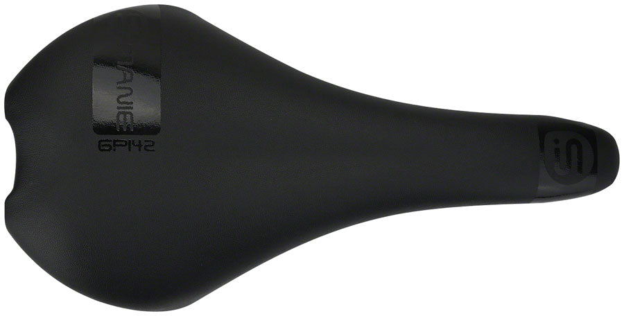Smanie GP Series - Microfiber 142 Comfort CrMo Rail Saddle Black