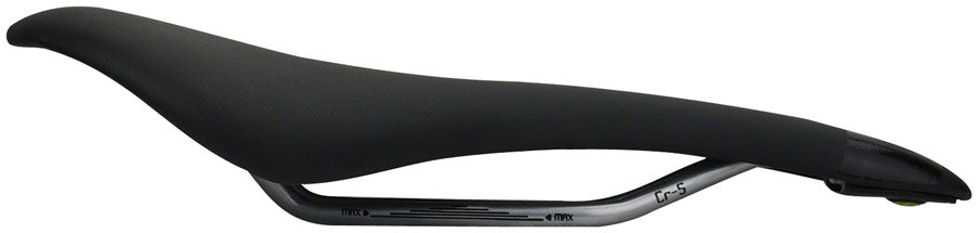 Smanie GP Series - Microfiber 142 Comfort CrMo Rail Saddle Black