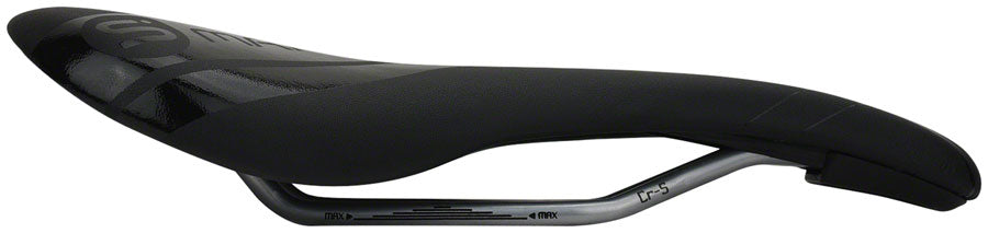 Smanie GT Series - Microfiber 142 Comfort CrMo Rail Saddle Black/Orange