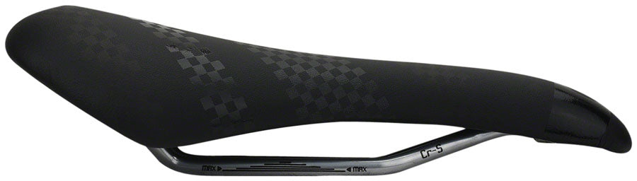 Smanie DH Series - Microfiber 133 Mountain CrMo Rail Saddle Black