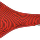 Smanie N.Spire - Microfiber 136 Comfort CrMo Rail Saddle Red/Orange