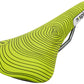 Smanie N.Spire - Microfiber 146 Comfort CrMo Rail Saddle Green/Orange
