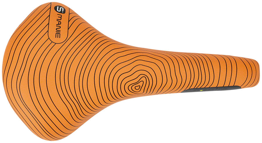 Smanie N.Spire - Microfiber 146 Comfort CrMo Rail Saddle Orange