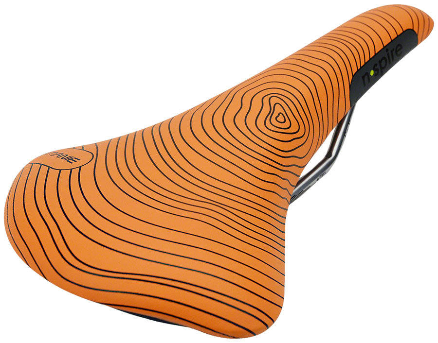 Smanie N.Spire - Microfiber 146 Comfort CrMo Rail Saddle Orange