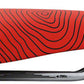 Smanie N.Spire - Microfiber 156 Comfort CrMo Rail Saddle Red/Orange