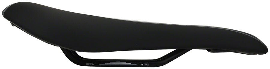 Smanie Sport Series Saddle - Steel, Polyurethane Sport Cover, Black, 150