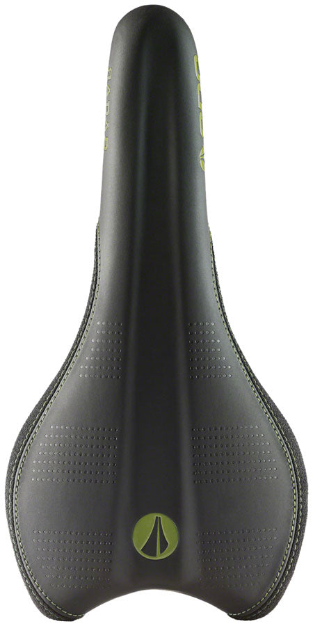 SDG Radar - Alloy Comfort Saddle Black/Green