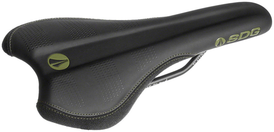 SDG Radar - Alloy Comfort Saddle Black/Green