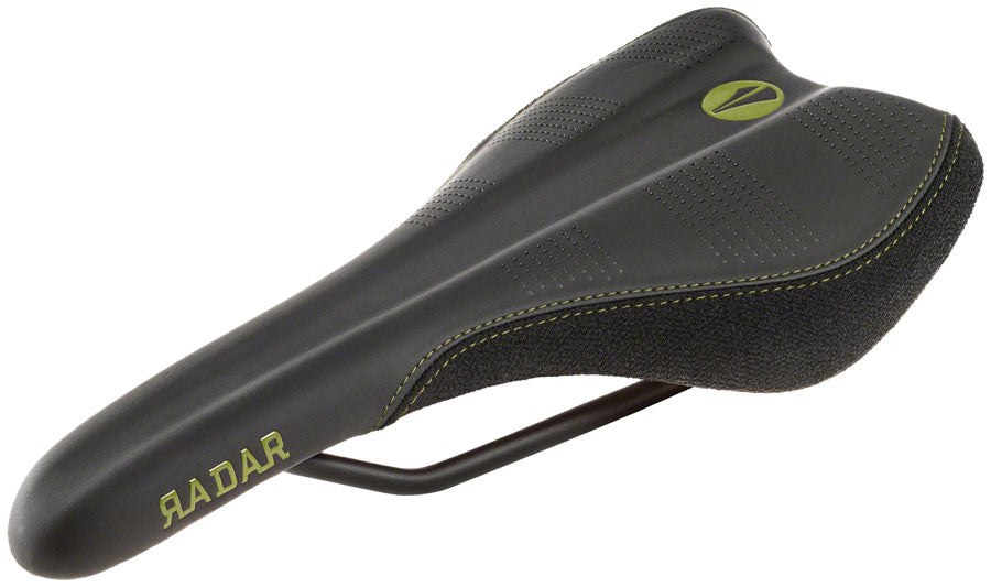 SDG Radar - Alloy Comfort Saddle Black/Green