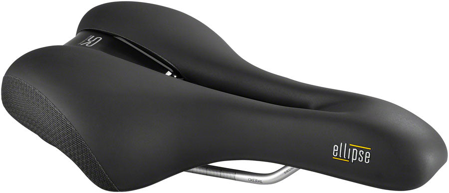 Selle Royal Ellipse - Men's Comfort Saddle Black/Orange