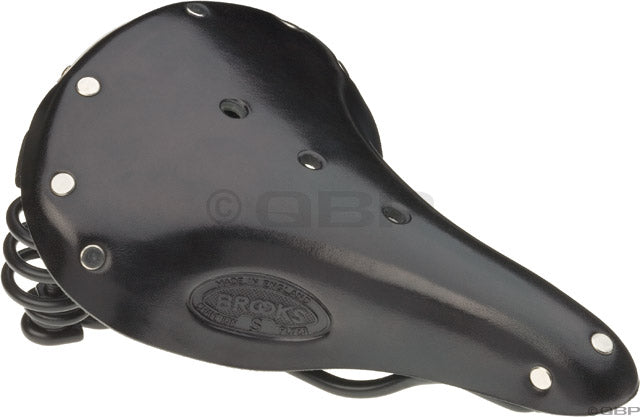 Brooks Flyer S Saddle - Steel, Black, Women's