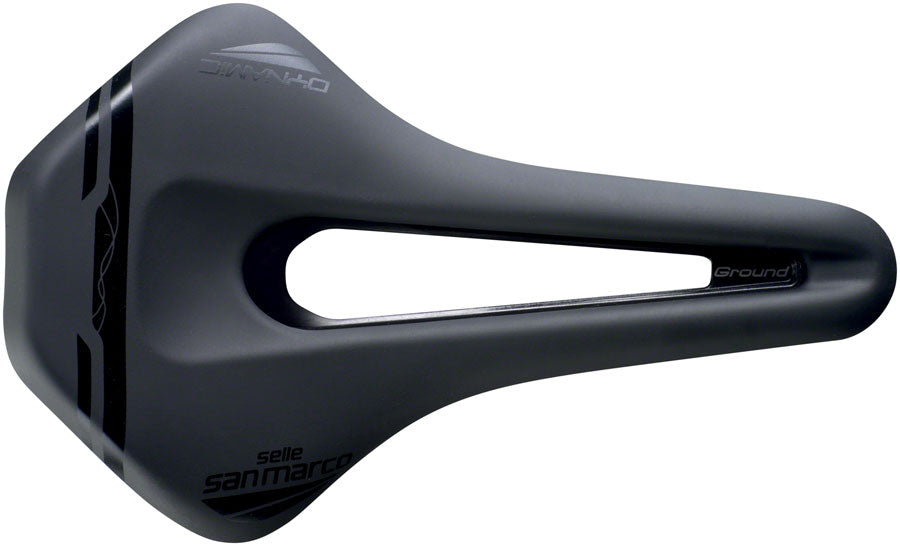 San Marco Ground Open-Fit Dynamic - Manganese Narrow Comfort Saddle Black