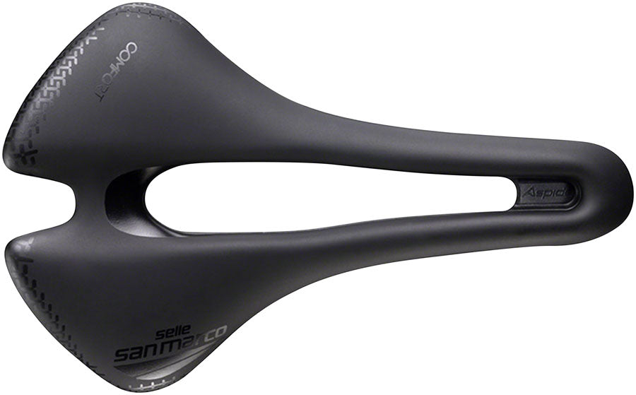San Marco Aspide Short Open-Fit Comfort Dynamic - Fec Alloy Narro Saddle Black
